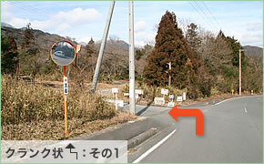 側道へ(左・右クランクその1)